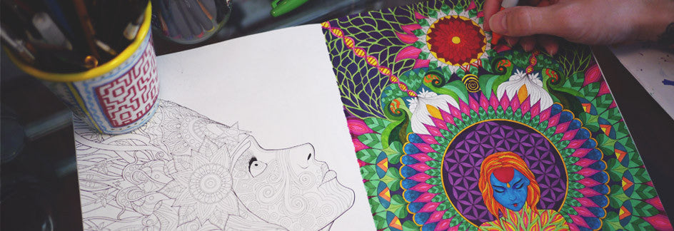Ayahuasca Jungle Visions: A Coloring Book